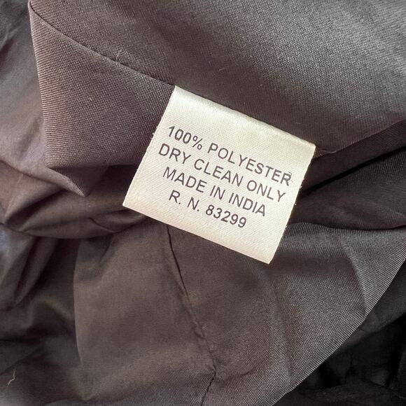 90s Vintage Jump Black Sparkly Beaded Gown Size Small - Picture 5 of 7